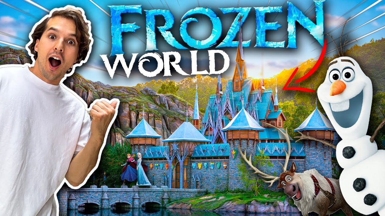 Asi es el NUEVO Parque tematico de FROZEN en HONG KONG !! / Memo Aponte