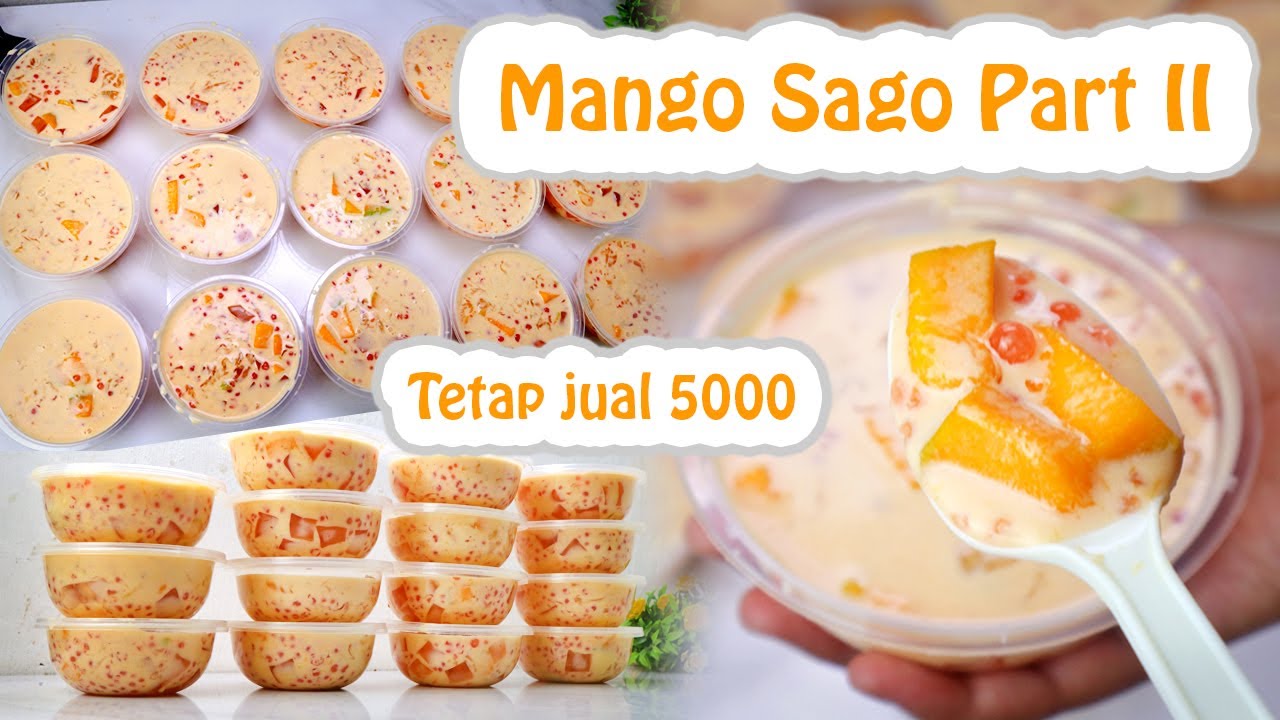 WALAUPUN MODALNYA 33RIBU !! TAPI, MANGO SAGO PART II INI HASIL LEBIH BANYAK DAN MASIH DI JUAL 5000AN