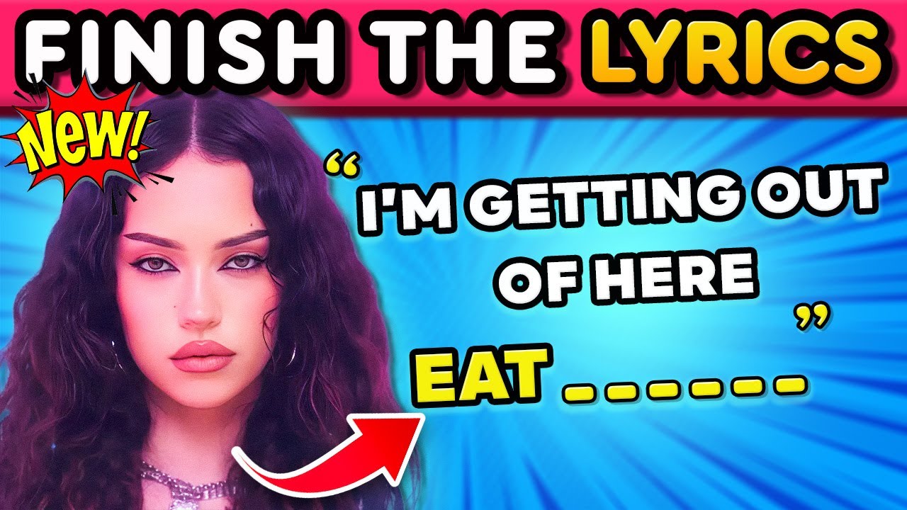 FINISH THE LYRICS 🎵 Trending tiktok songs of 2026 Edition🔥 Music Quiz 2026