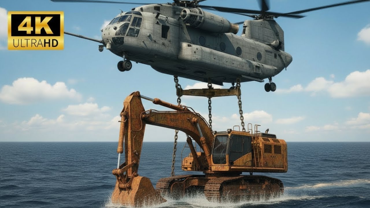 Insane 120-Year-Old Excavator Pulled from Ocean Depths – STILL DIGS in 2026! Revival Restoration