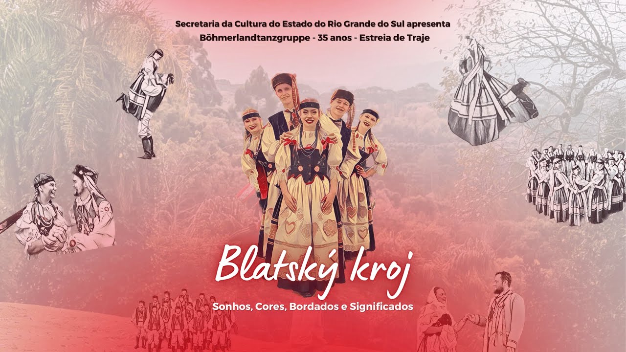 Böhmerlandtanzgruppe | “Blatský Kroj - Sonhos, Cores, Bordados e Significados” - 50º FIFNP 2023