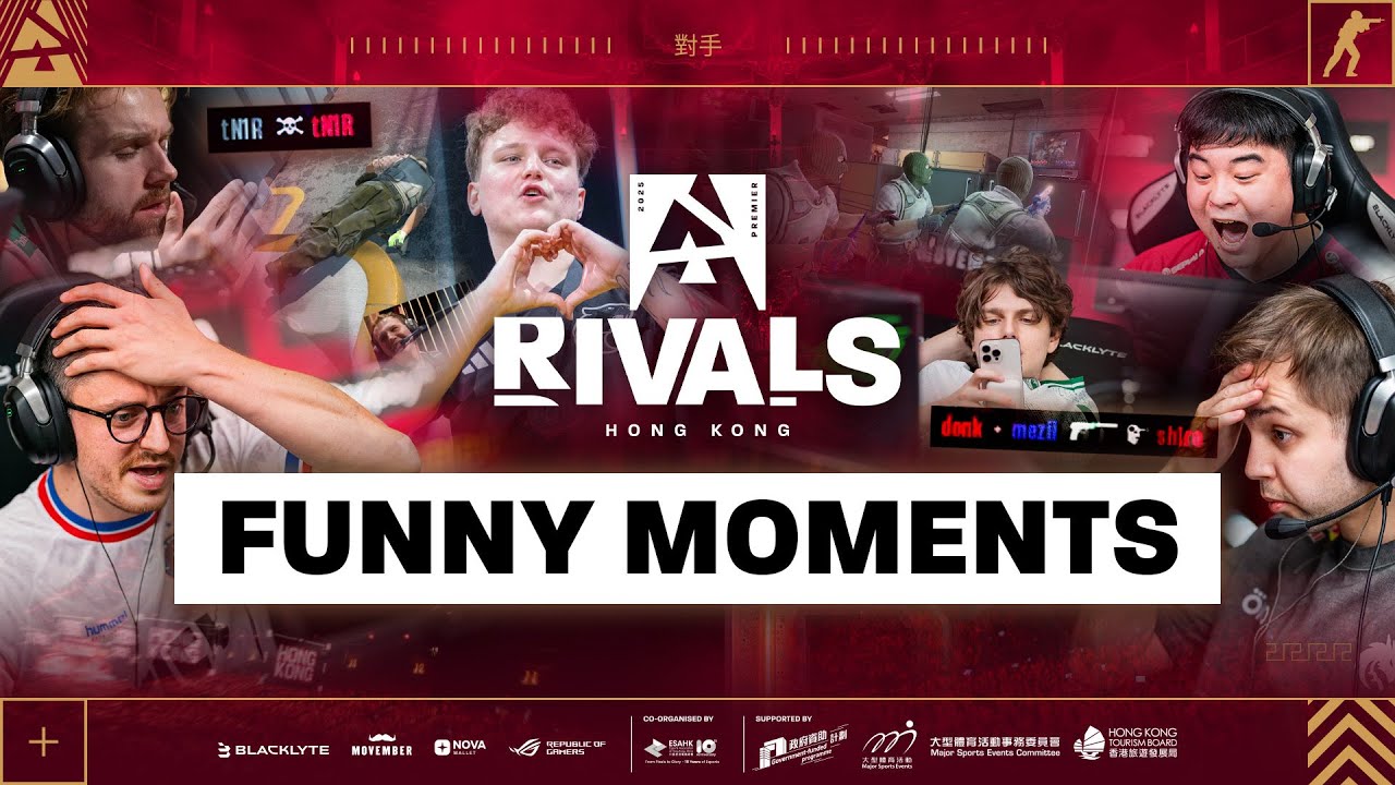 FUNNIEST MOMENTS of BLAST Rivals Hong Kong 2025
