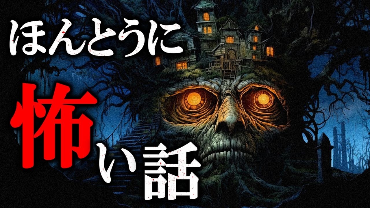 【怪談朗読/睡眠導入】 ほんとうに怖い夜 【怖い話,怪談,睡眠用,作業用,朗読つめあわせ,オカルト,ホラー,都市伝説】