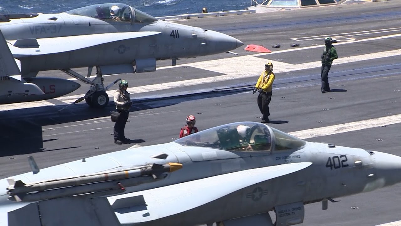 EXCLUSIVE: On Board The USS George H.W. Bush (Part 1) | Forces TV