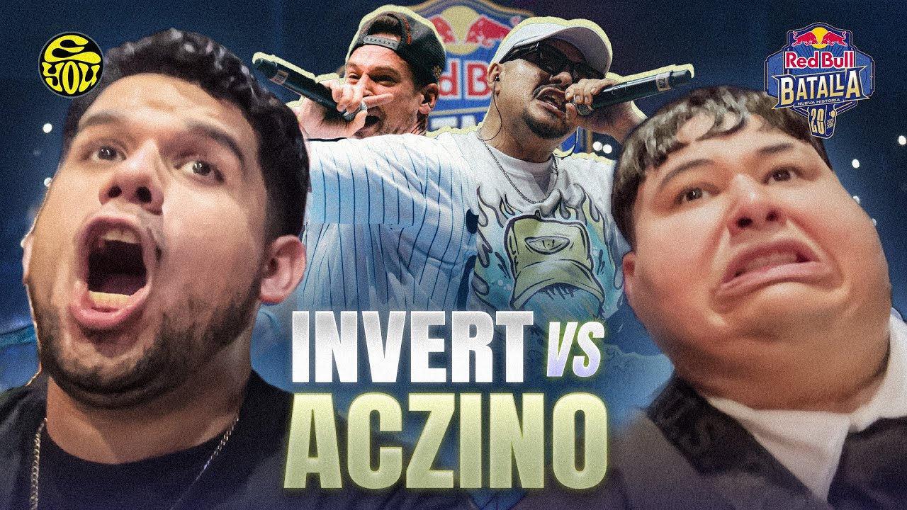 ACZINO TUVO SU VENGANZA DIEZ AÑOS DESPUÉS! - Reacción a INVERT vs ACZINO - Red Bull 20 años 