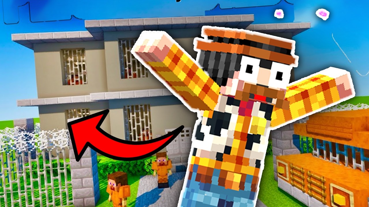 MINECRAFT ΑΛΛΑ ΞΕΦΥΓΑ απο την ΦΥΛΑΚΗ στον 404!!