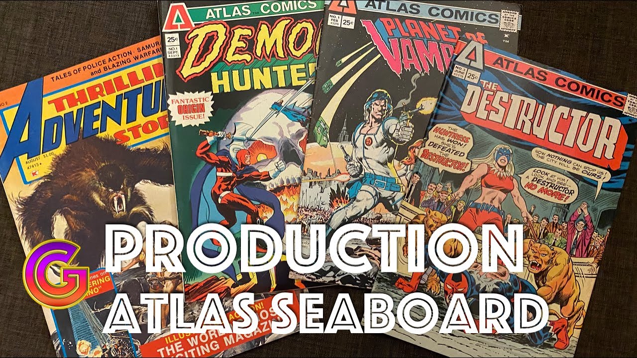 Les Comics du French Geek et les comics Atlas Seaboard