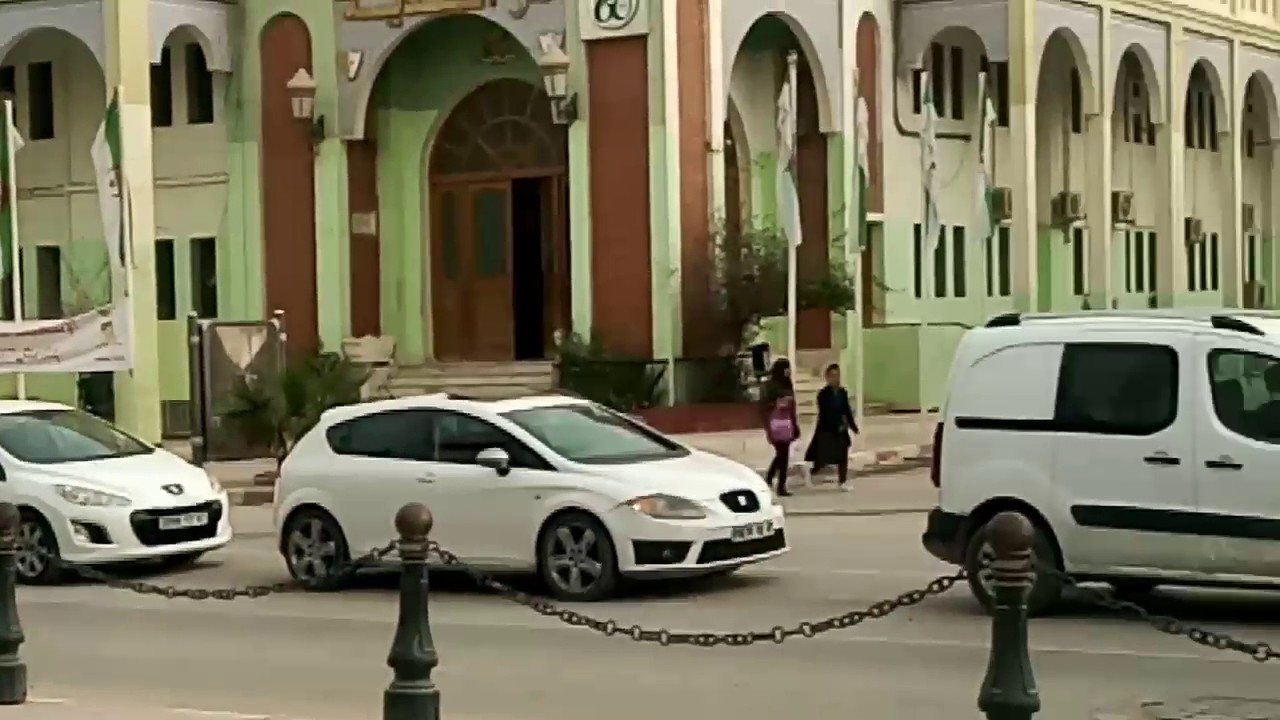 Biskra: Le grand centre ville.