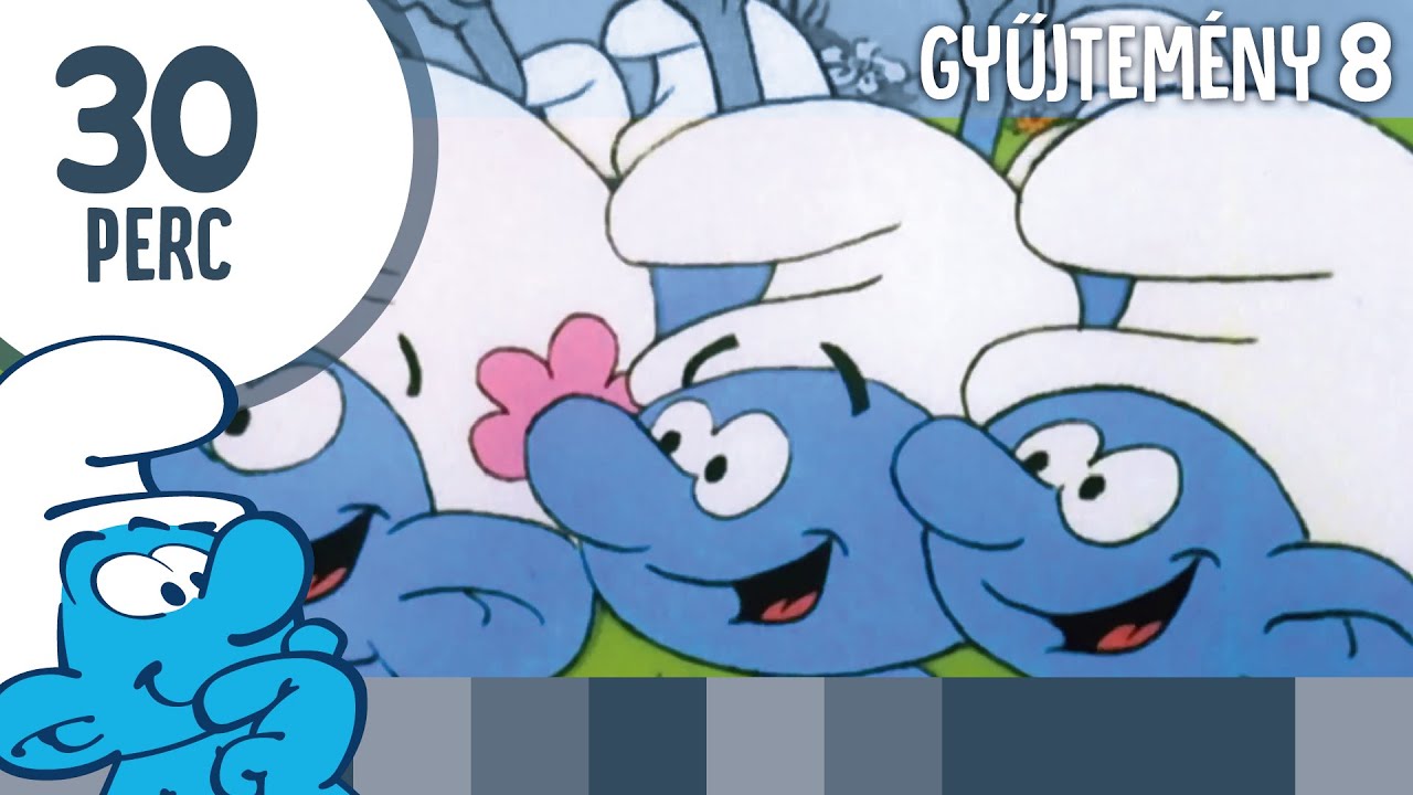 30 perc Hupikék Törpikék • 8. Gyűjtemény • Hupikék Törpikék