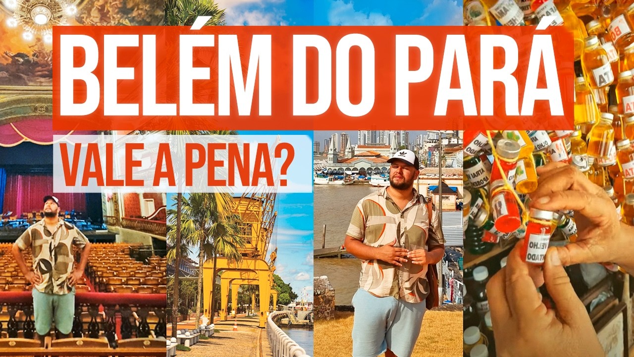 O Que Fazer em BELÉM DO PARÁ? Roteiro de um dia na Capital Paraense.