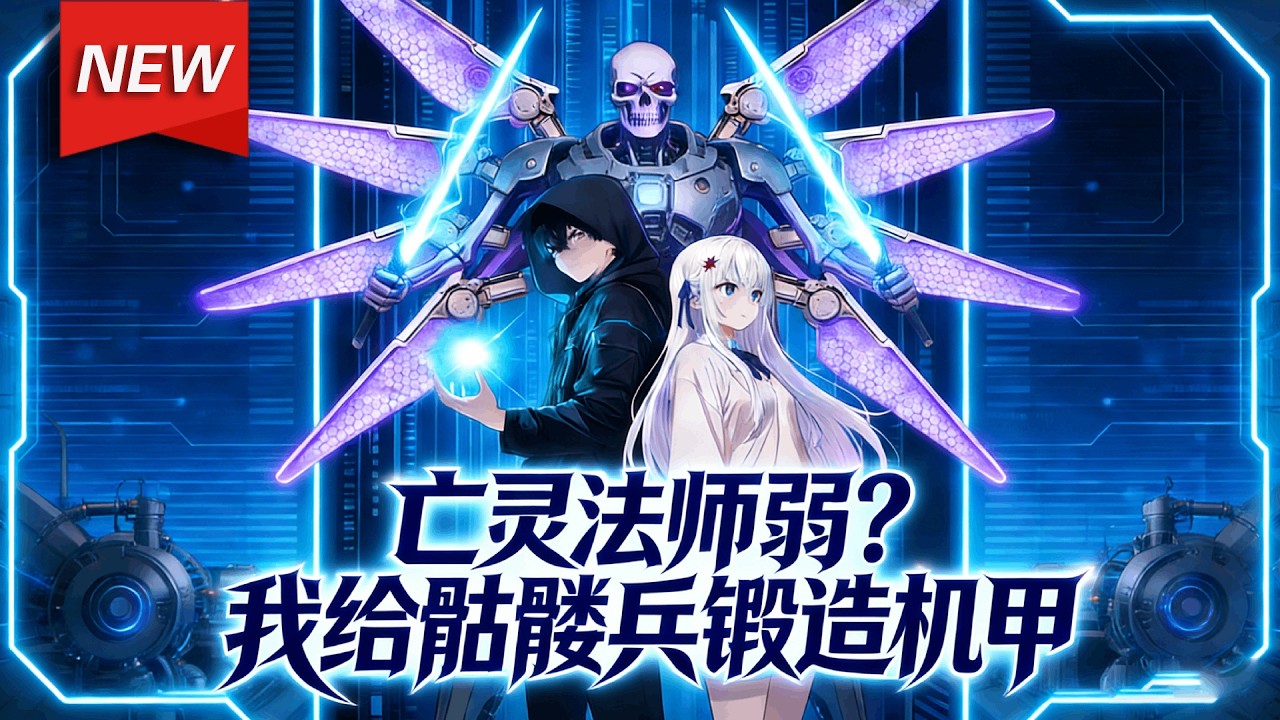 MULTISUB📢新番上线《亡灵法师弱？我给骷髅兵锻造机甲》第1~60集丨曾被轻视的亡灵法师孟天，意外觉醒雷霆机甲骷髅，在学院大比中逆袭夺冠！#漫剧 #破晓动漫社