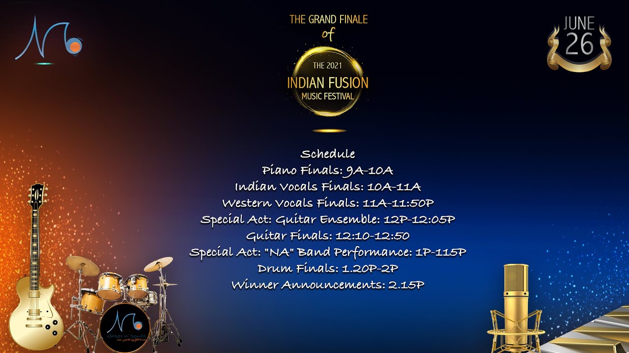 Drum Set FINALS | Indian Fusion Music Festival | Notes n Beats | Live Music Festival