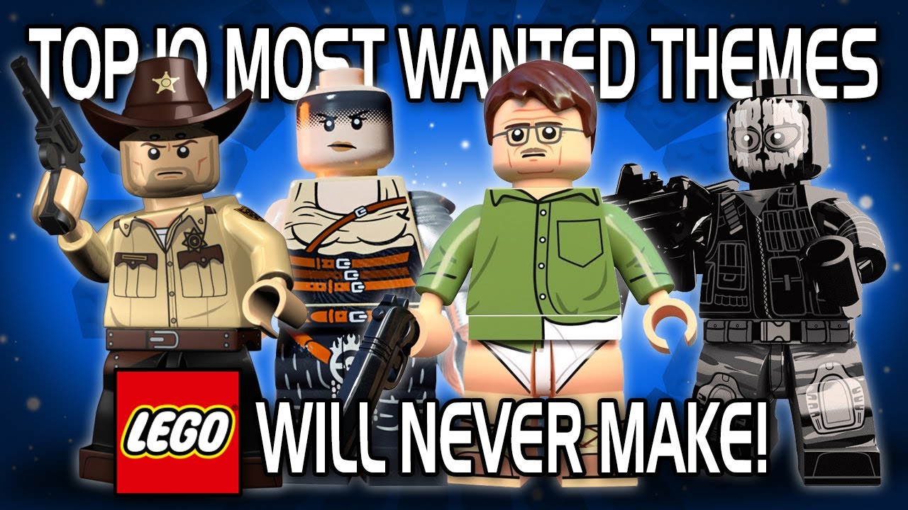 Top 10 Most Wanted Themes LEGO Will Never Make!