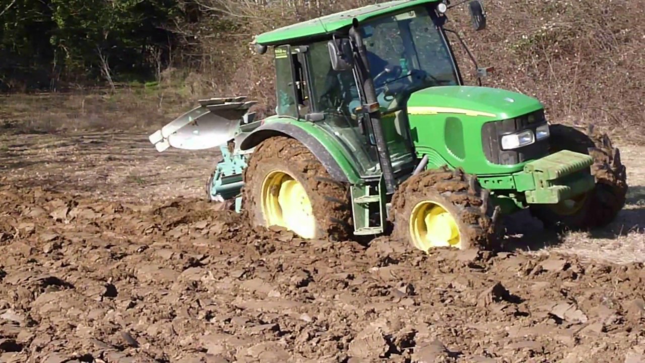 John Deere 5820 e aratro SX Nardi