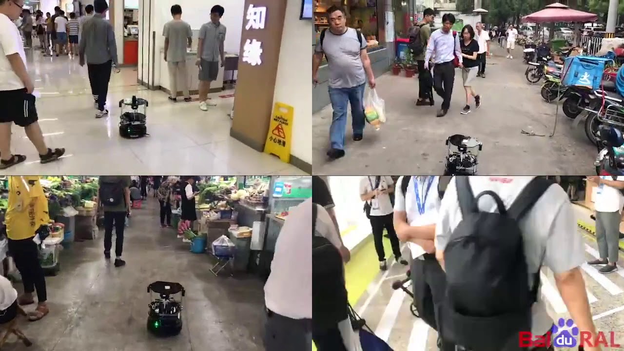 Robot navigation in dense crowds