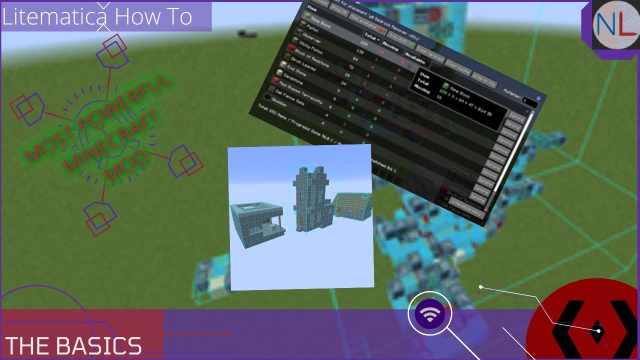 How To use the Pro Minecraft tool Litematica! All the Essentials