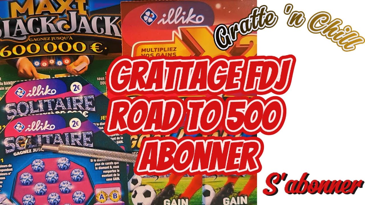🎉grattage FDJ, va-t-on toucher le jackpot ? 💰💶💸🪙