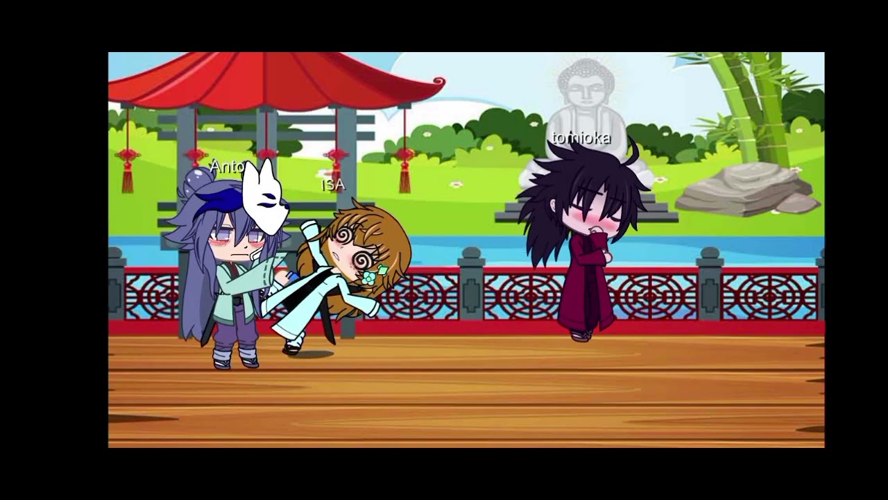 Asi sería si mí amiga y yo estaríamos en Demon Slayer 