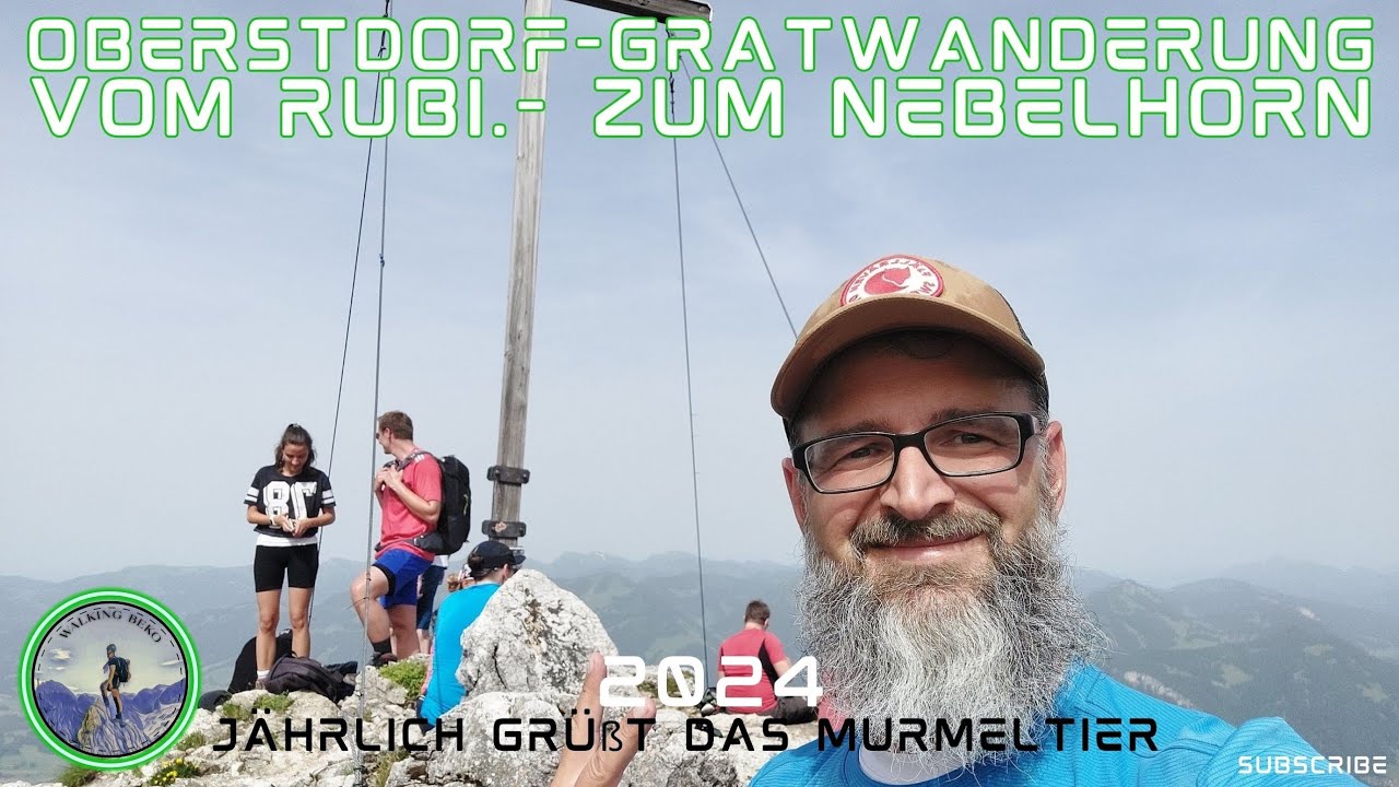 Bergtour zum Rubihorn und Nebelhorn 2024 | Oberstdorf | T3 & T4 Gratwanderung