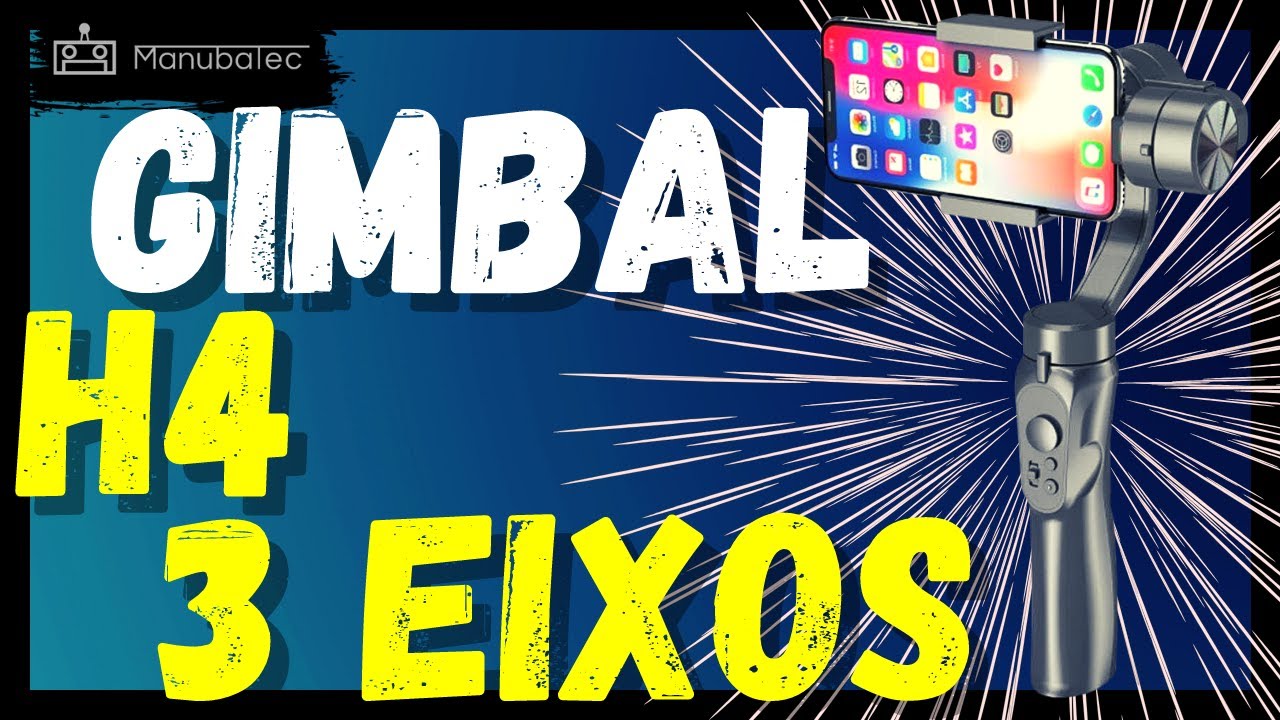 ESTABILIZADOR GIMBAL H4 3 AXIS - GIMBAL DA CHINA, será que vale á pena? [UNBOXING - REVIEW]