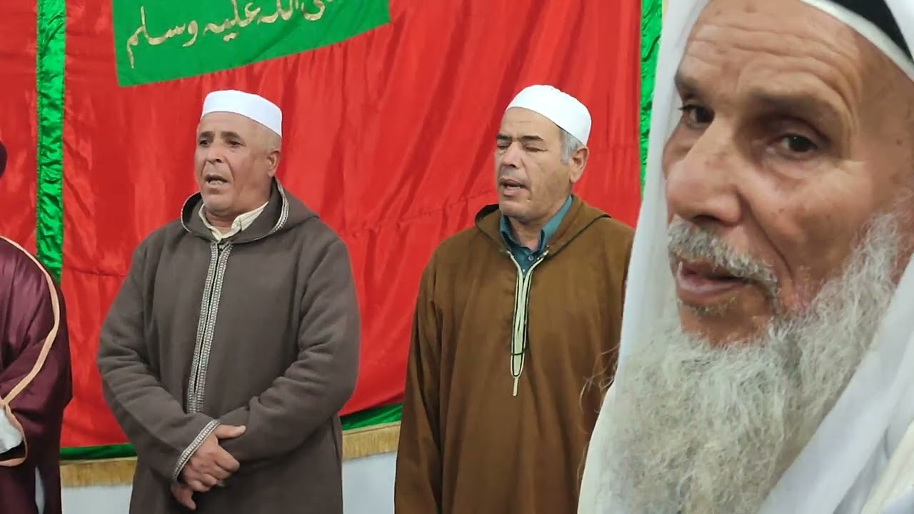 دخول زاوية الصور العروسية إلى زاوية سيدي إبراهيم المحجوب العيساوية مصراته ليبيا