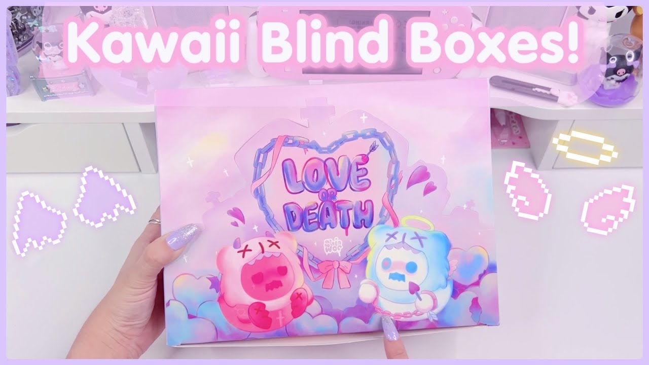 Распаковка кавайных слепых коробок от KikaGoods