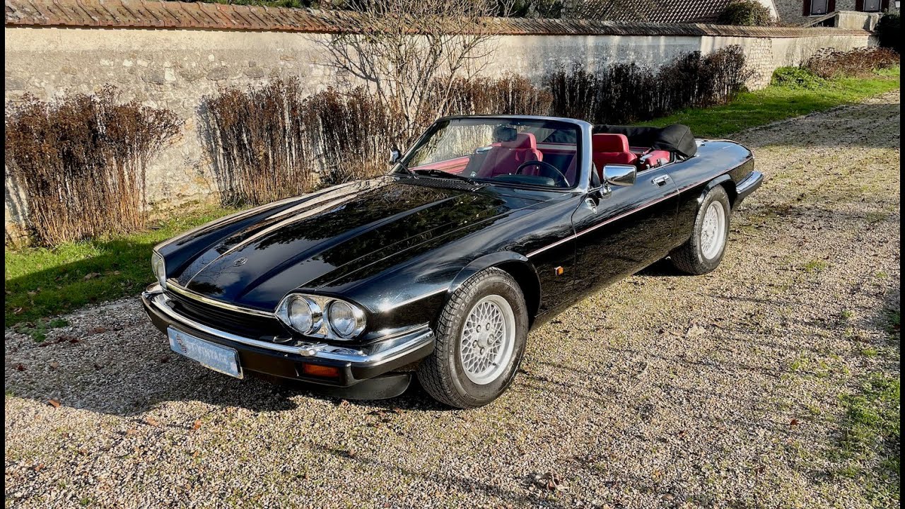 JAGUAR XJS V12 cabriolet de 1993 vendue chez Gt Vintage Classic cars