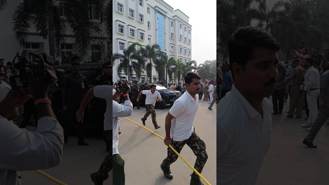 Entry 😱😱🥵🥵🔥🔥 svims campus Tirupati #pawankalyan #tdp #cm #svims #tirupati #southindia