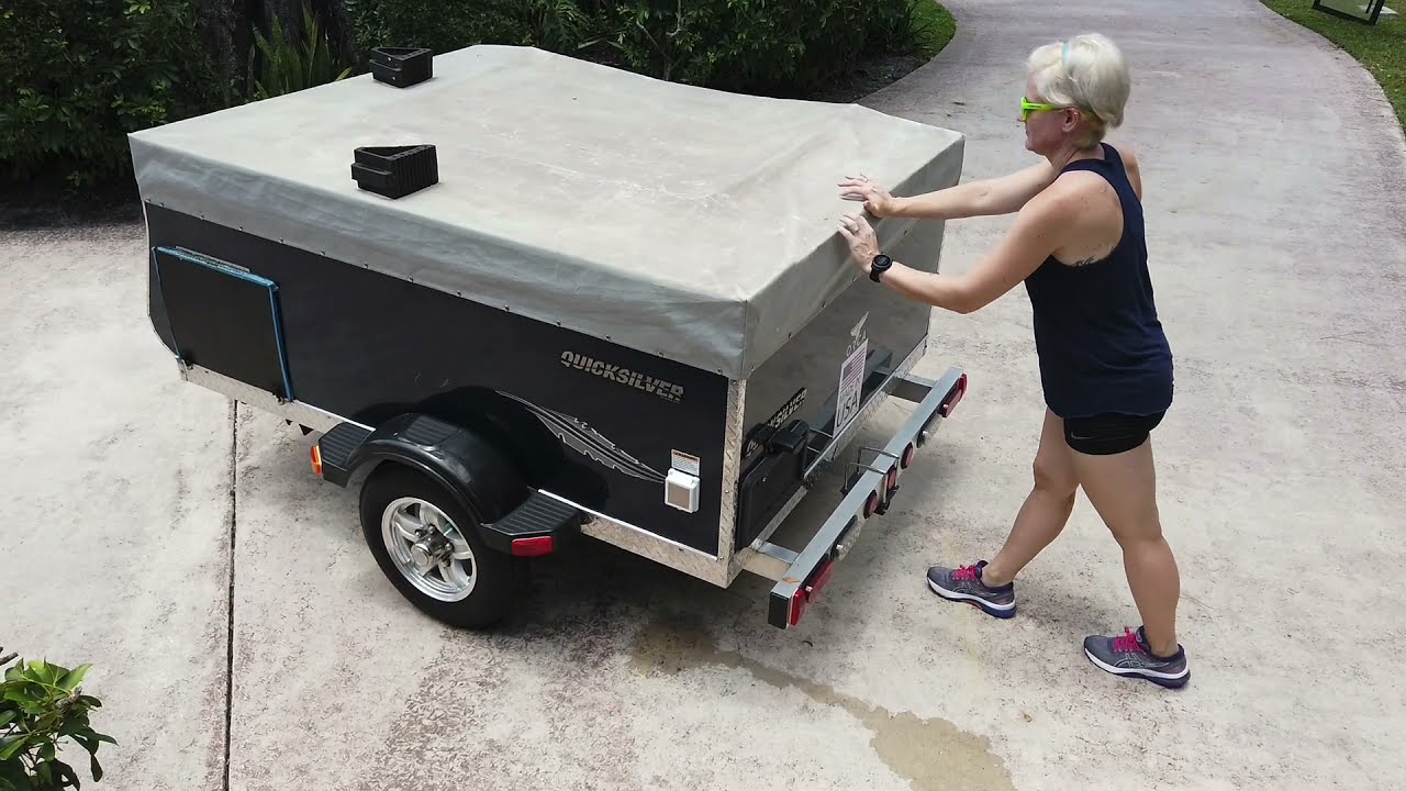 Livin Lite Quicksilver 6.0 Camper with Rare Side Room Time Lapse