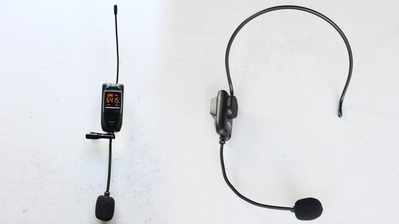 Microphone CLIP ON wireless DBQ DB390 dan DBQ DB380