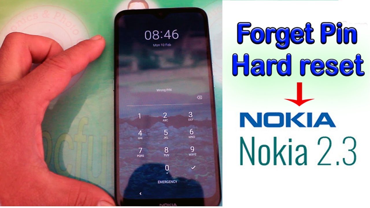 Nokia 2.3 hard reset | nokia ta-1206 unlock pattern