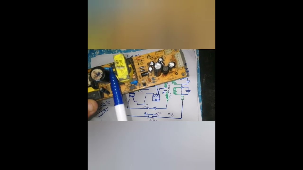 كيف تعمل دائرة الباور power فى الشاشات والتليفزيون