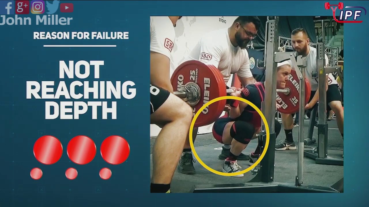 Squats In 60 Seconds - IPF Rules Simplified