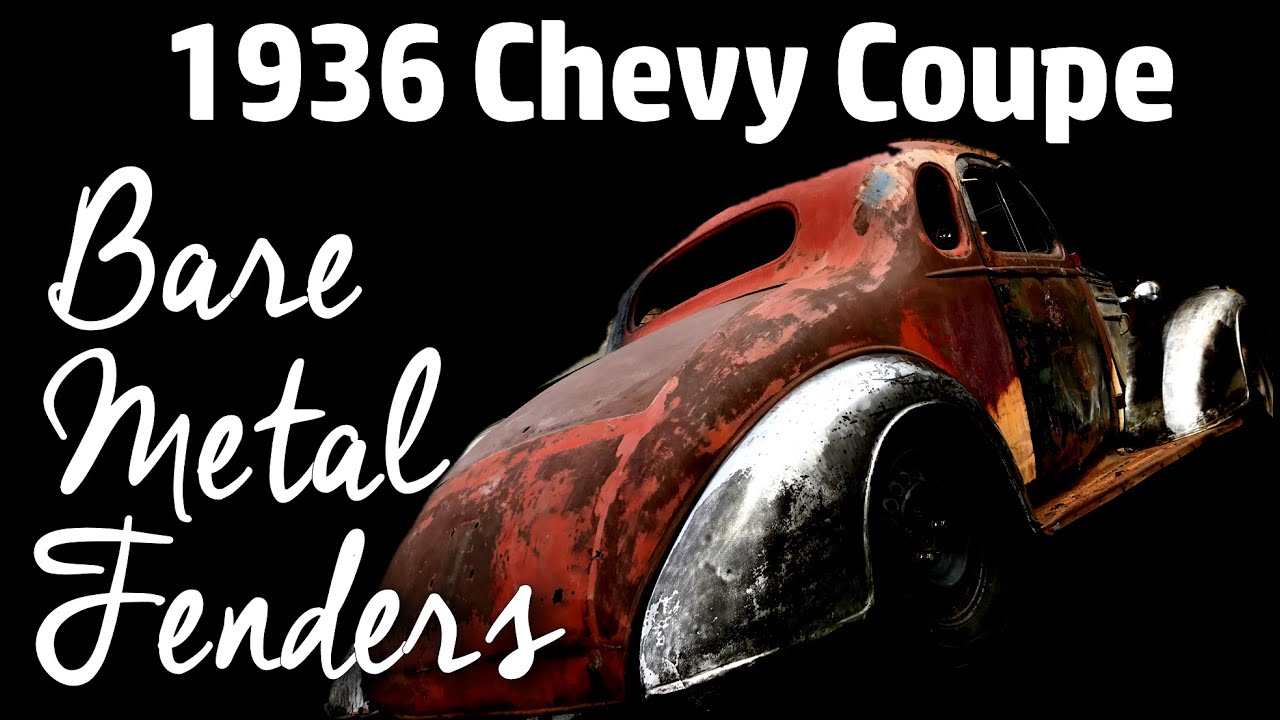 1936 Chevy Coupe Bare Metal Fenders