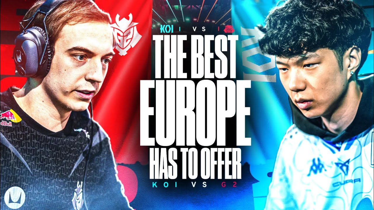 THE BEST EUROPE HAS TO OFFER - MKOI VS G2 - LEC PLAYOFFS 2025