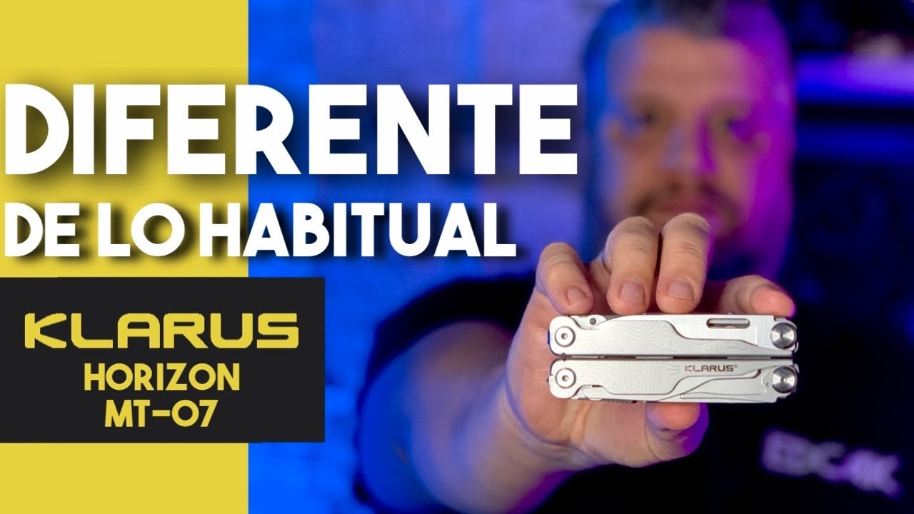 KLARUS HORIZON MT07: una multiherramienta diferente a lo habitual | Review EDC4K