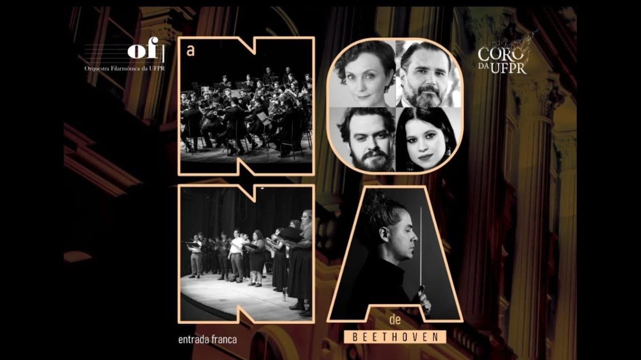 Orquestra Filarmônica e Coro da UFPR apresentam 9ª Sinfonia de Beethoven