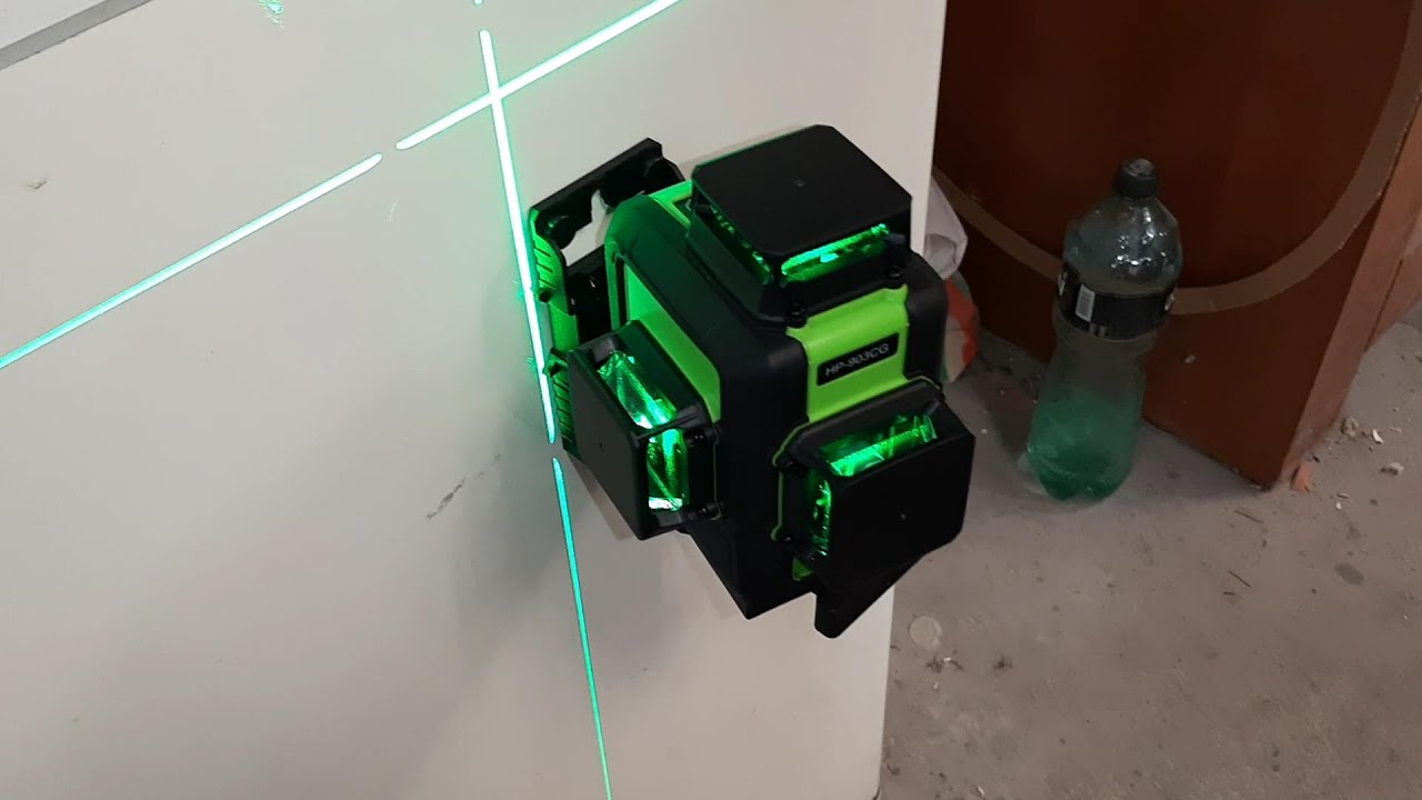 Laser Level Huepar 903CG Unboxing & Test.@MartinIlievCaisa