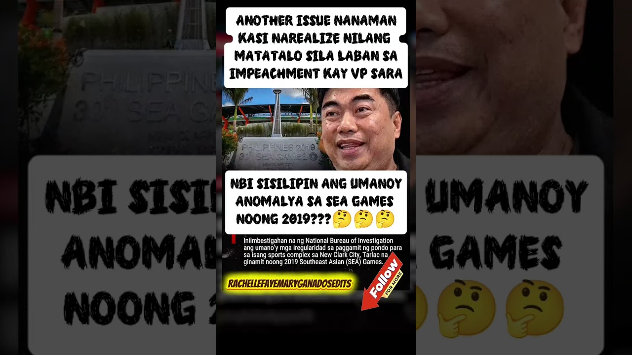 NBI TO INVESTIGATE ALLEGED ANOMALIES IN THE 2019 SEA GAMES ⁉️#shorts#viral#trending#fyp#highlight...