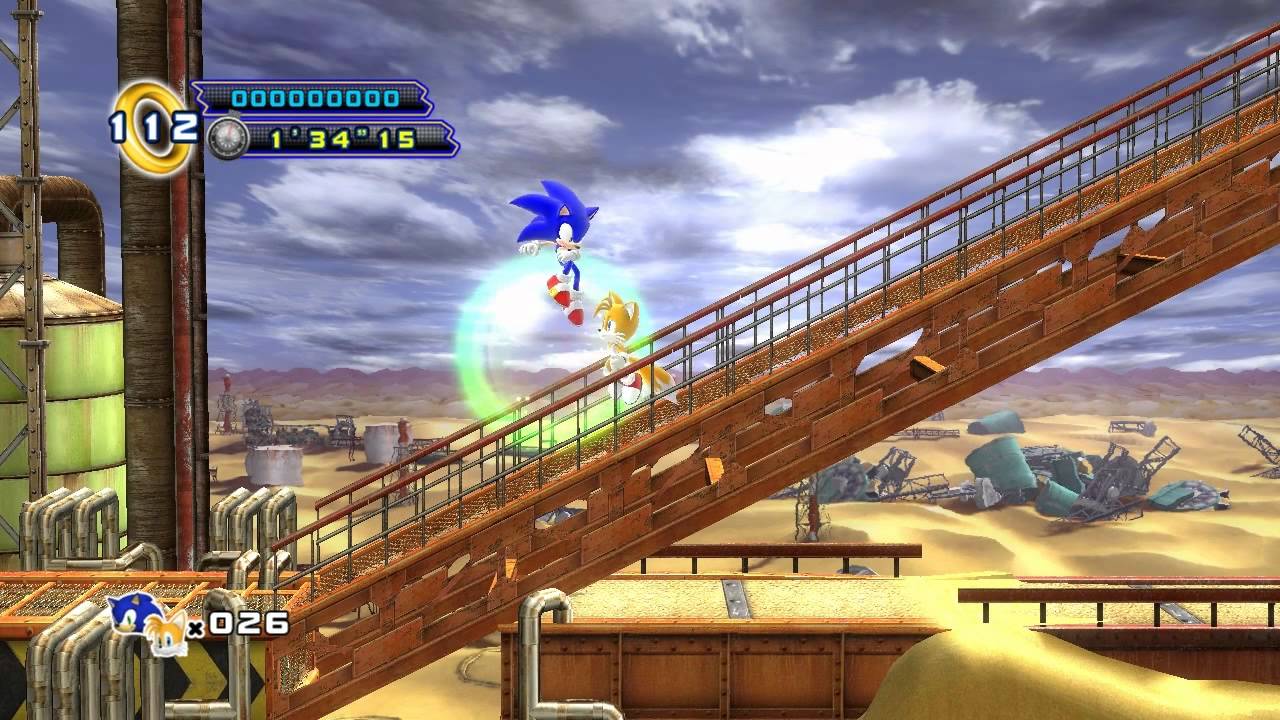 Sonic the Hedgehog 4 Episode II Oil Desert Zone Act 3