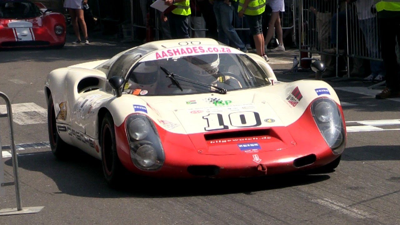 1967 Porsche 910 2.0L Flat-6 Engine Sound - Vernasca Silver Flag 2014