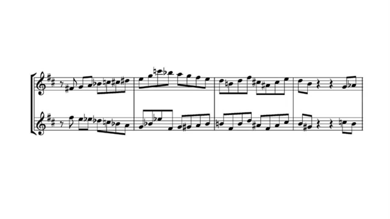 Conversations Jazz Saxophone Duet