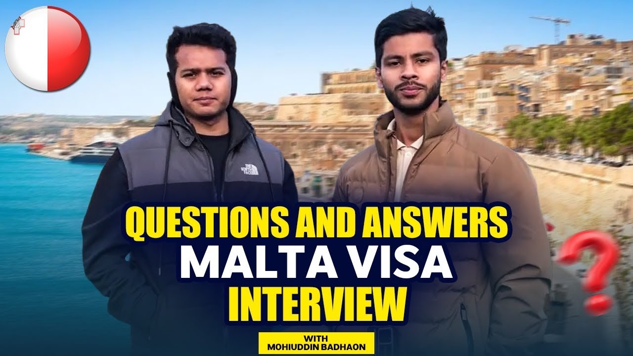 What questions are asked in the Malta Student Visa Interview? Malta Student's visa Interview ques...