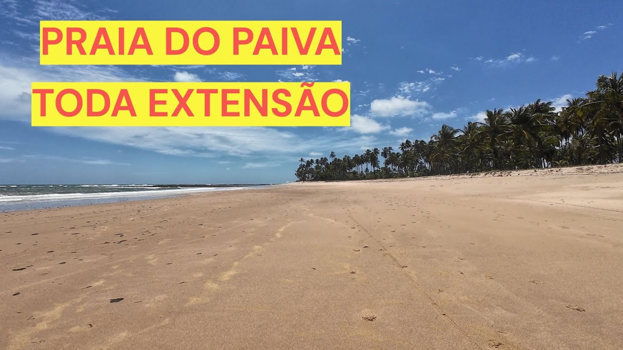 PRAIA DO PAIVA PE - TODA EXTENSÃO
