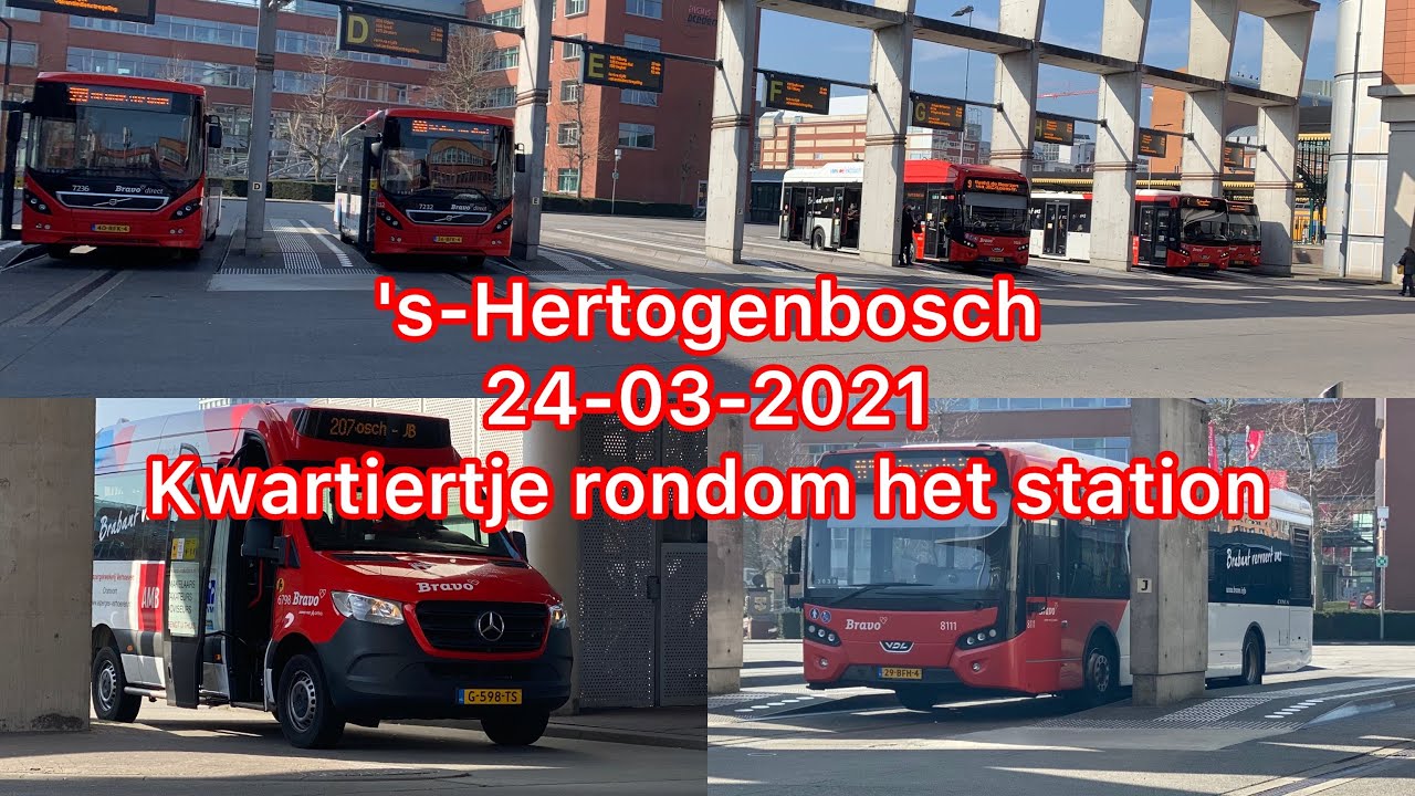 ‘S-Hertogenbosch op een woensdagochtend 24-03-2021