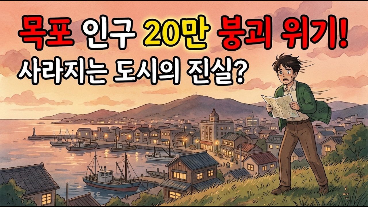 목포가 사라진다 1년 만에 8천 명 탈출 호남 최대 항구의 몰락