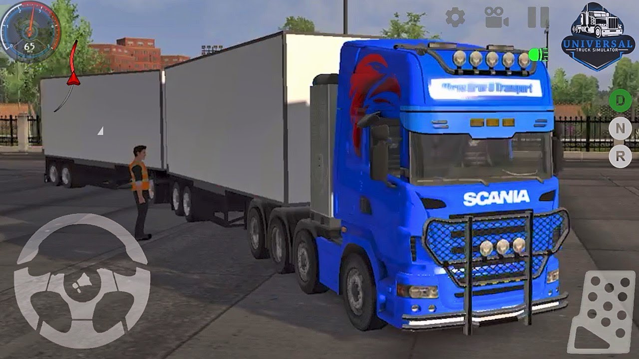 Universal Truck Simulator | Double Trailer Truck Driving | Android Ios Gameplay