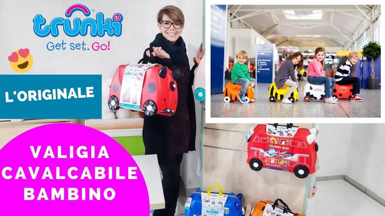 TRUNKI: LA VALIGIA CAVALCABILE! Video recensione italiano