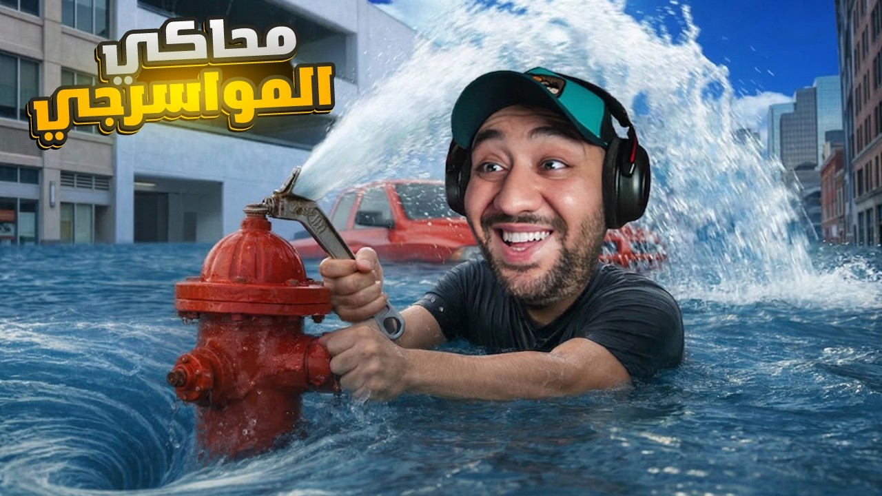 محاكي المواسرجي #2 - حاولت أوقف الفيضان 🔥🌟 والمدينة غرقت