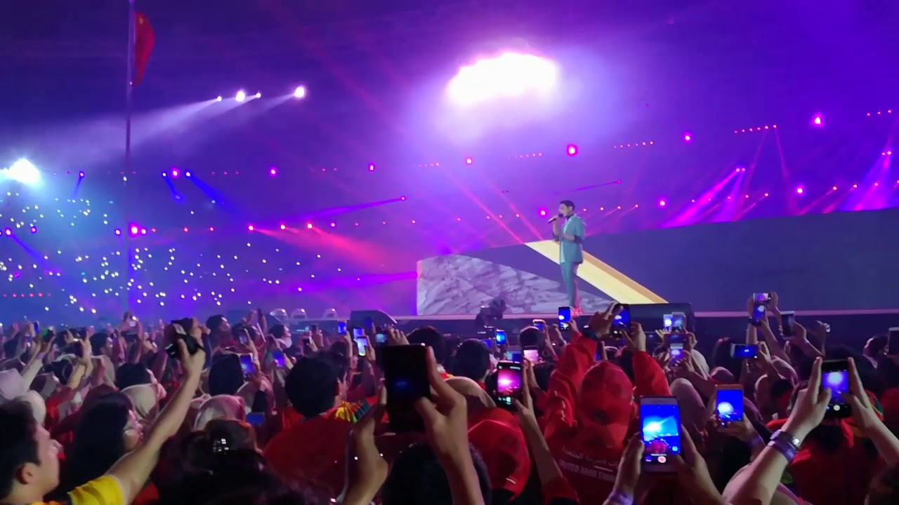 Gemerlap Panggung GBK Saat Closing Ceremony Asian Games 2018